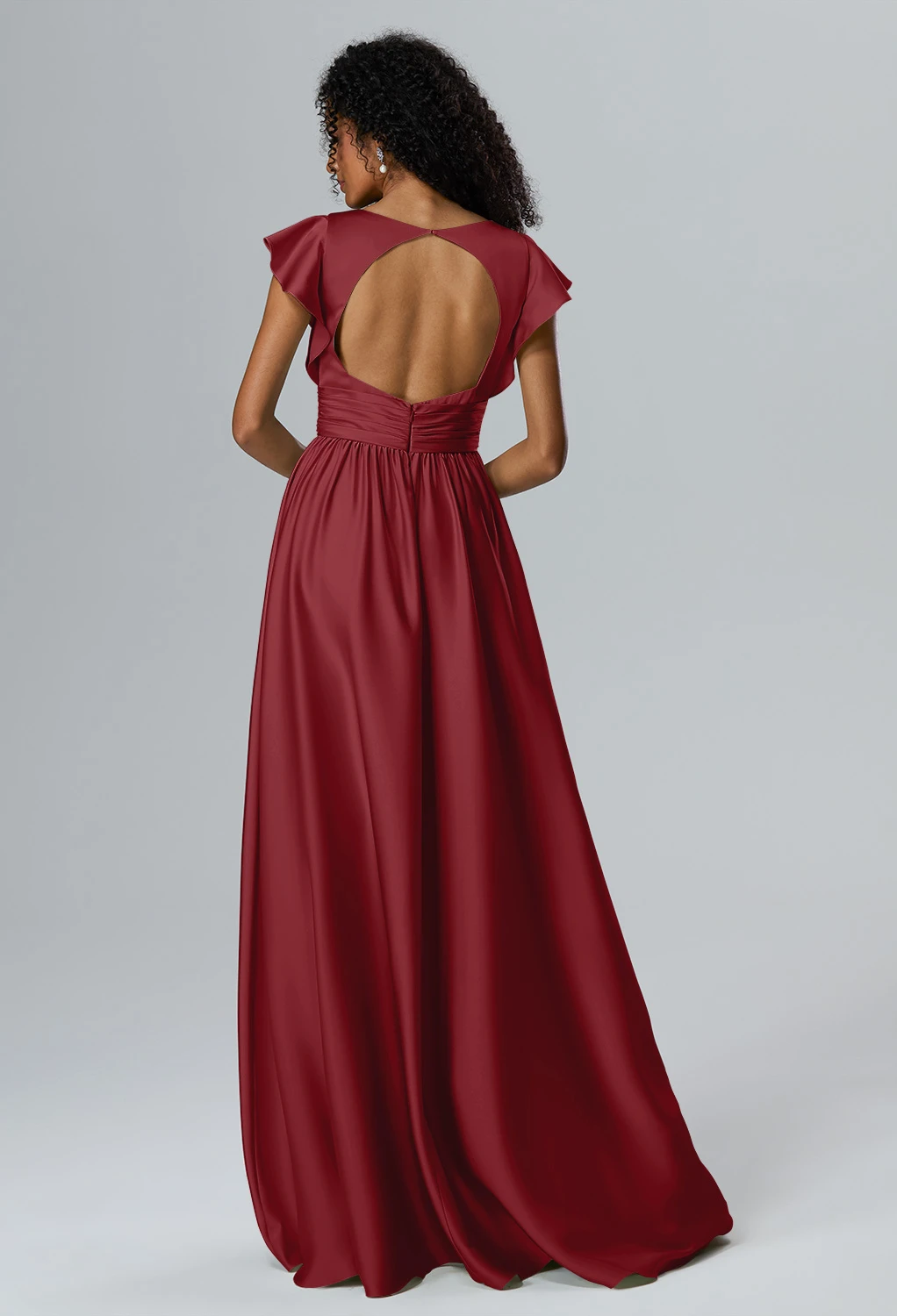 AW Willow Burgundy  Wedding Guest Dresses